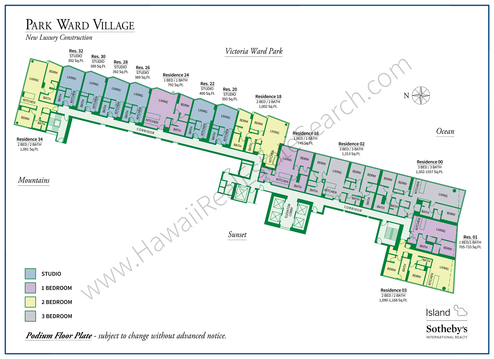 Park Ward Village Map